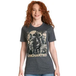 Uncharted - Cover Page T-Shirt grijs