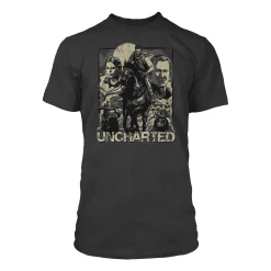 Uncharted - Cover Page T-Shirt grijs