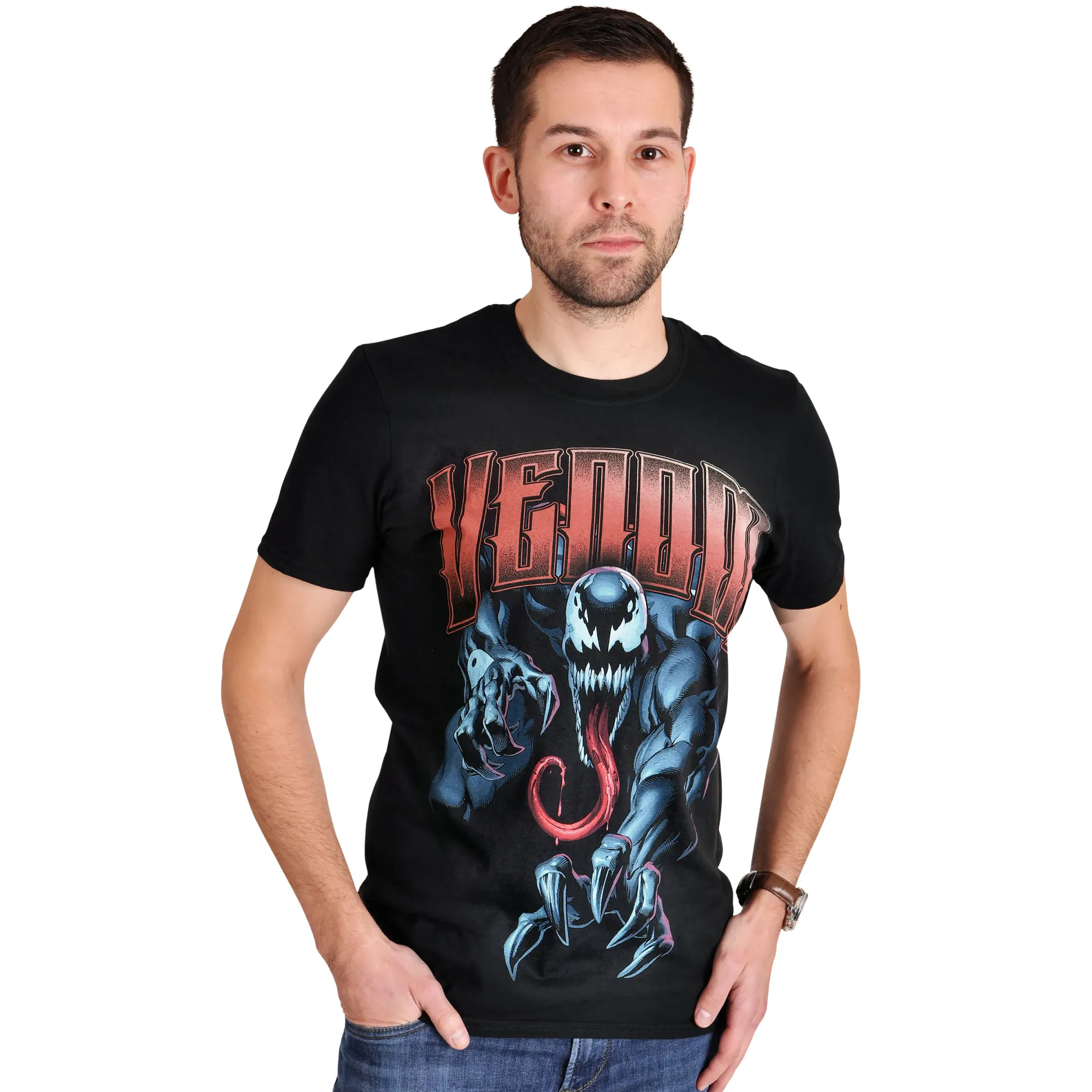 Venom - Peter Come Out And Play T-Shirt Zwart