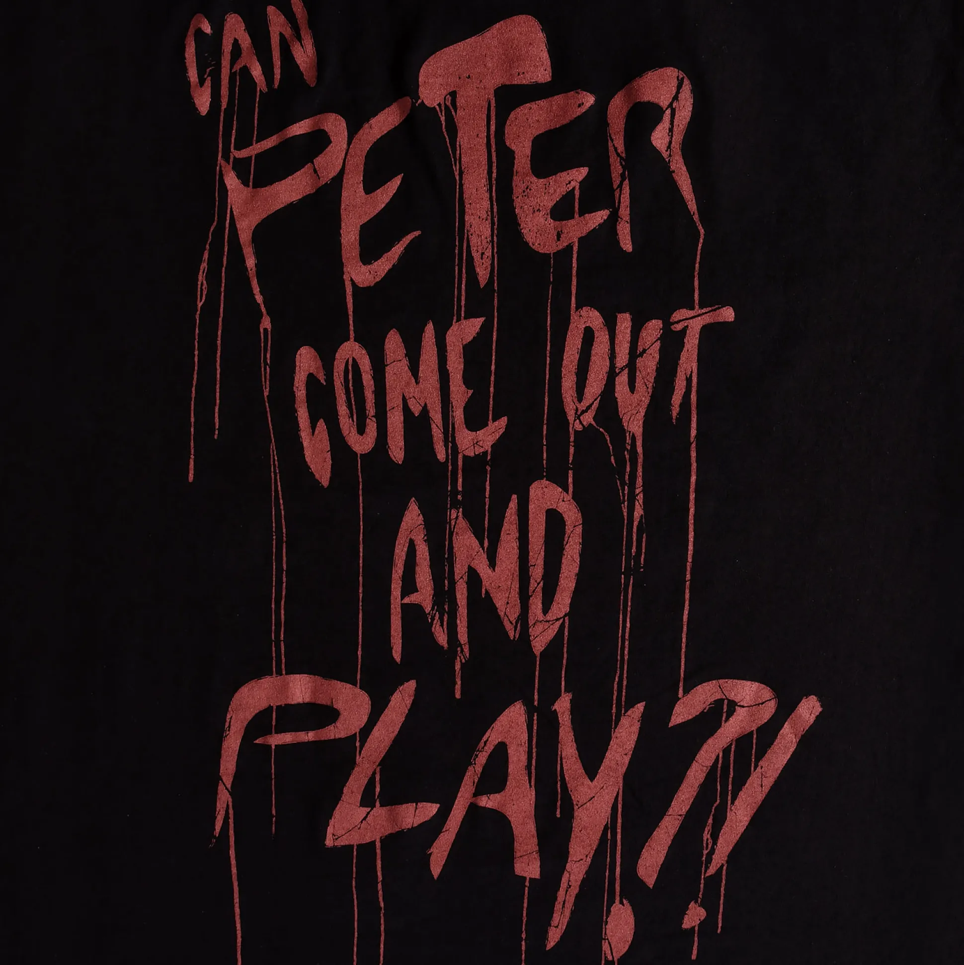Venom - Peter Come Out And Play T-Shirt Zwart