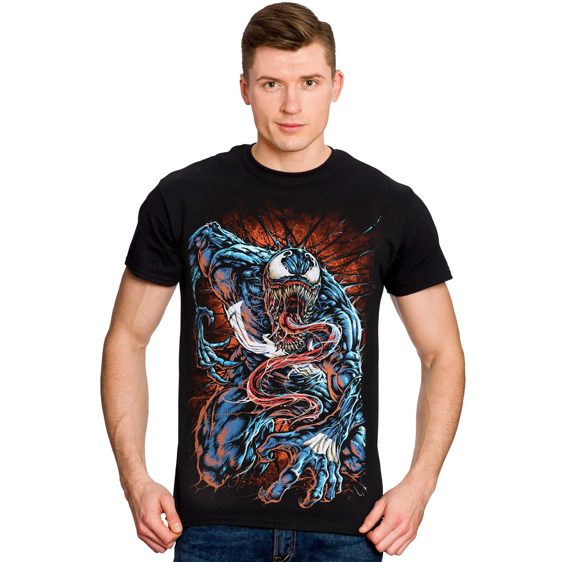 Venom - Sinister Symbiote T-Shirt Zwart