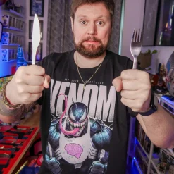 Venom - So Many Snacks T-Shirt zwart