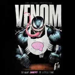 Venom - So Many Snacks T-Shirt zwart