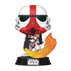 Verbrandingsmachine Stormtrooper Funko Pop Bobblehead Figuur - Star Wars The Mandalorian