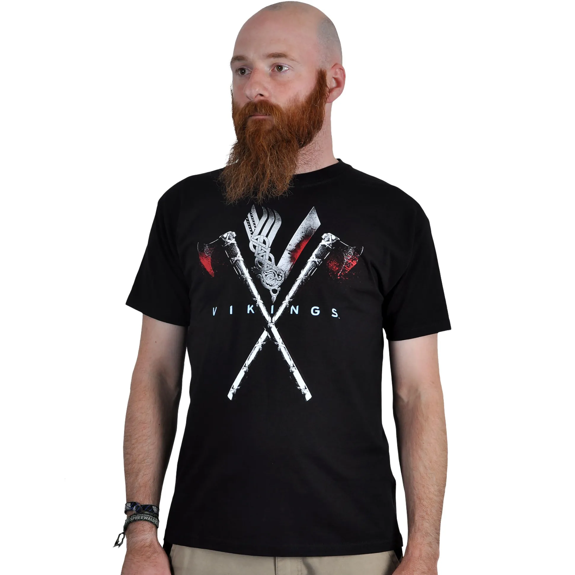 Vikings - Bloody Axe T-shirt zwart