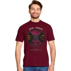 Vikings Valhalla - Great Warrior T-shirt rood