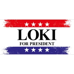 Voor President Mok voor Loki Fans