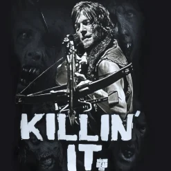 Walking Dead - Daryl Killin It T-shirt zwart