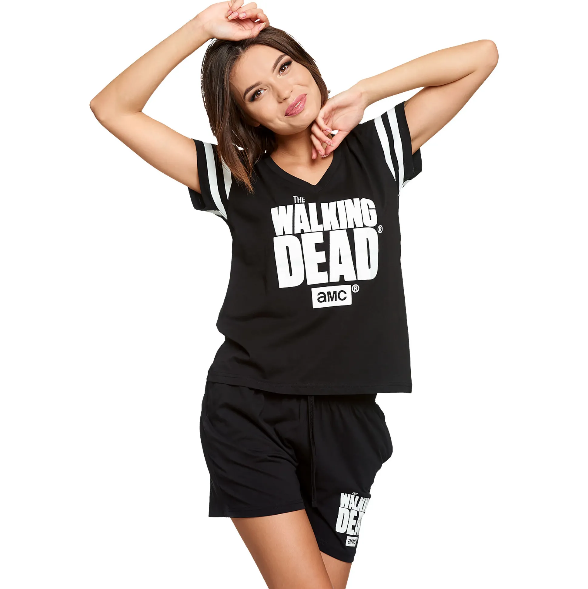 Walking Dead - Logo Pyjama kort Dames
