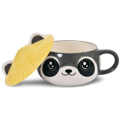 Wasbeer Kawaii Beker met Deksel voor Anime Fans