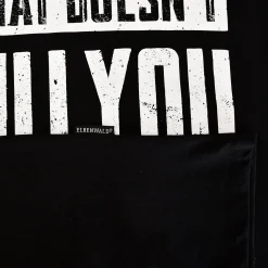 Wat je niet doodt, geeft je XP zwart T-shirt