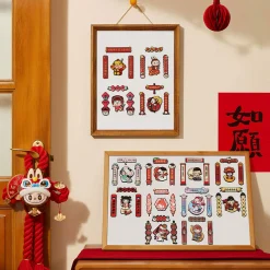 Wealthy Snake's Nieuwjaarsviering Serie POP MART Mystery Magneet