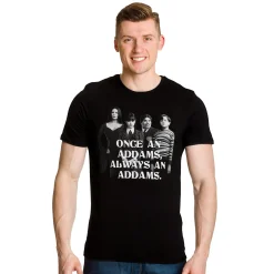 Wednesday - Addams Family T-Shirt zwart