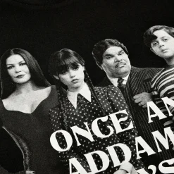 Wednesday - Addams Family T-Shirt zwart