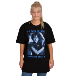 Wednesday - Dance Oversize T-shirt zwart