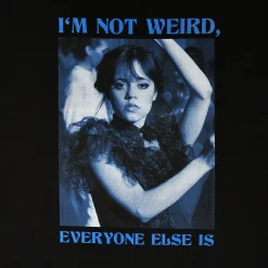 Wednesday - Dance Oversize T-shirt zwart