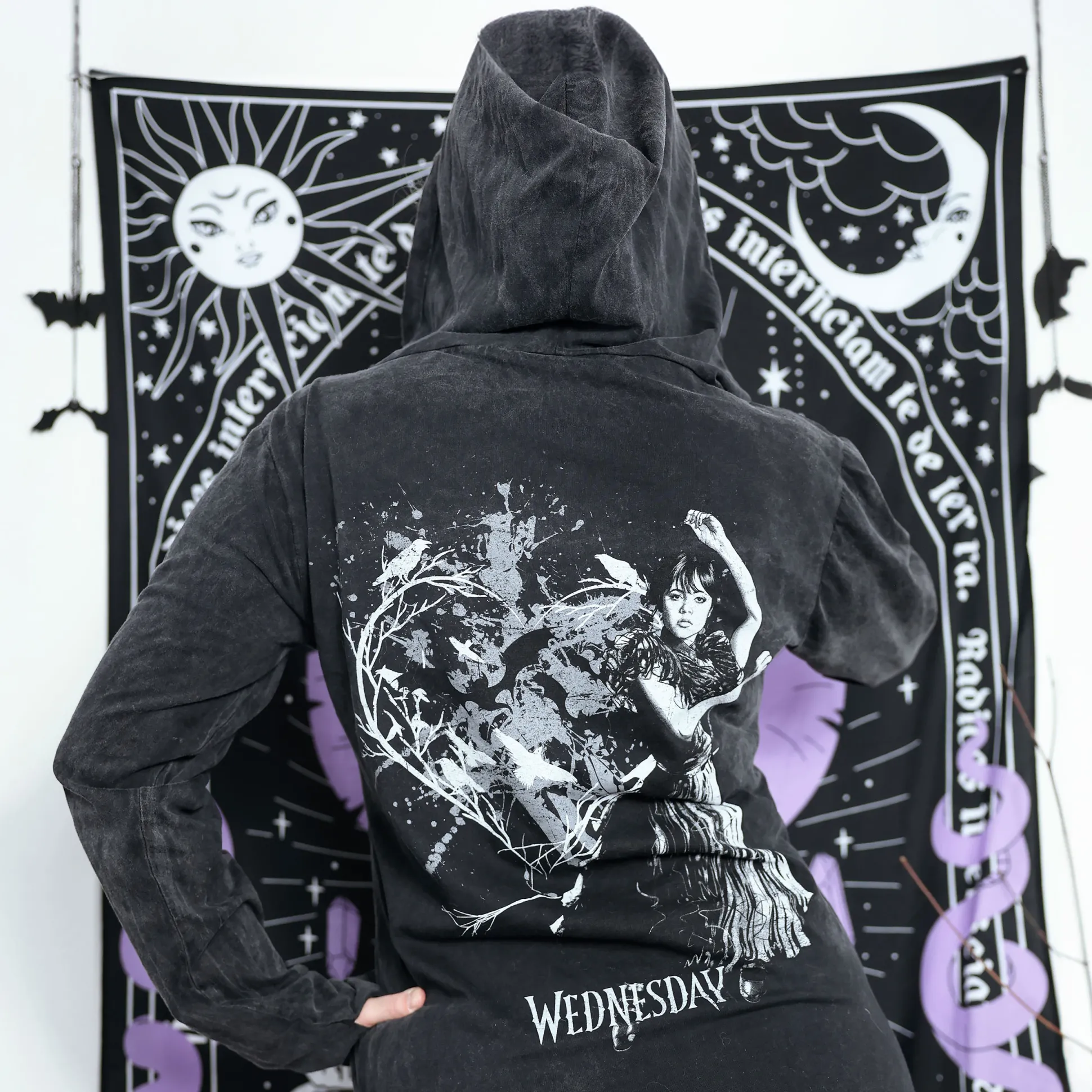 Wednesday - Dans Trui met capuchon