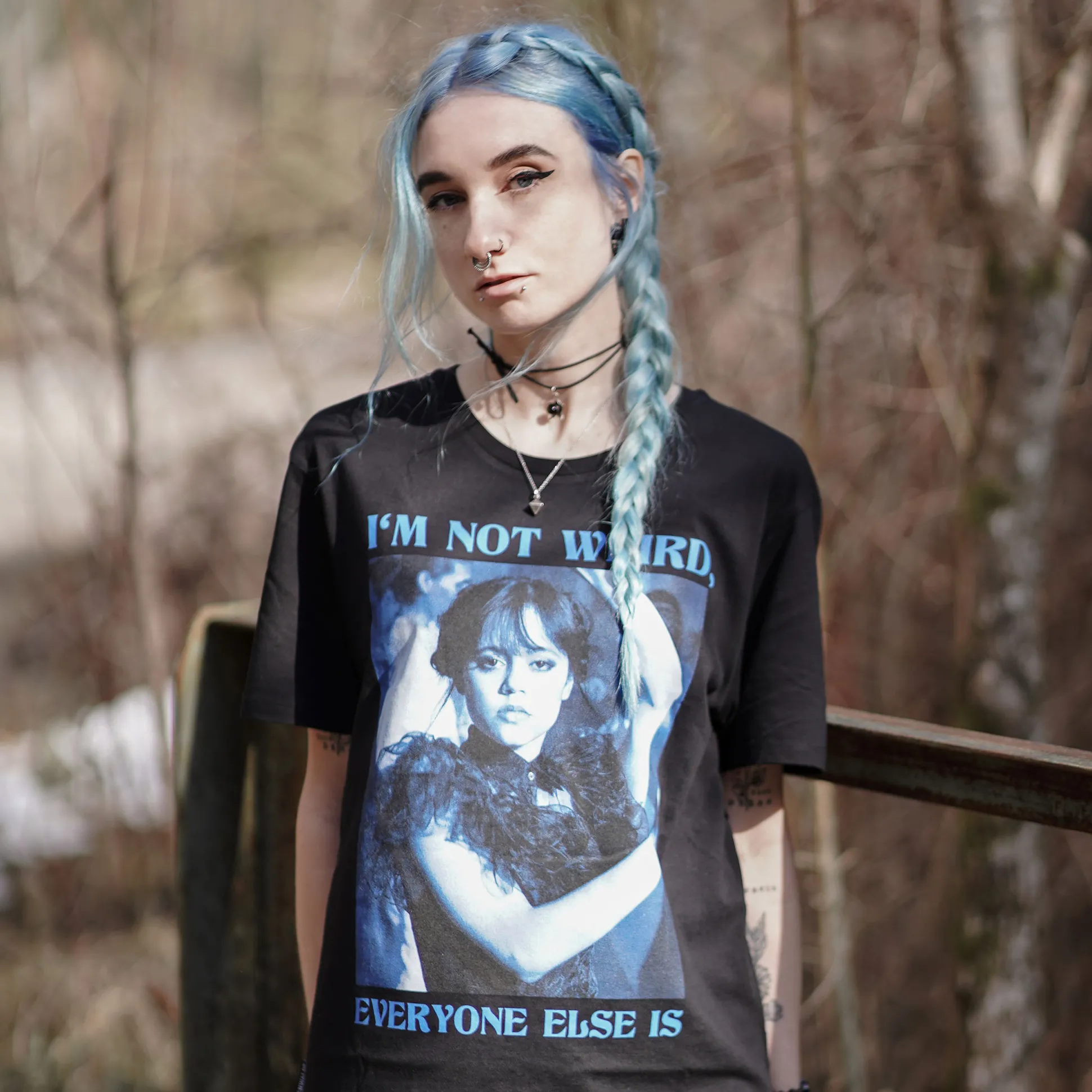 Wednesday - Dans T-shirt zwart