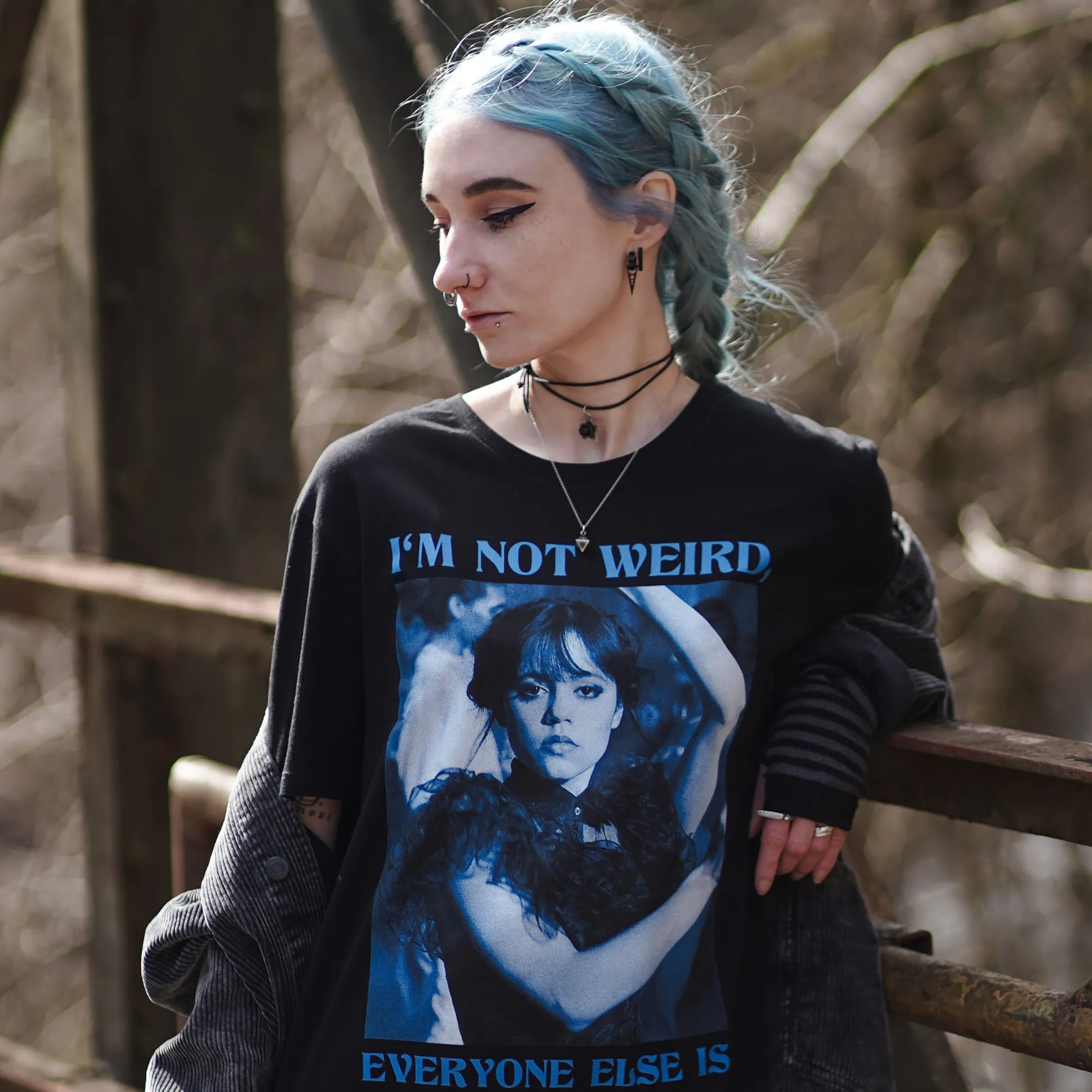 Wednesday - Dans T-shirt zwart