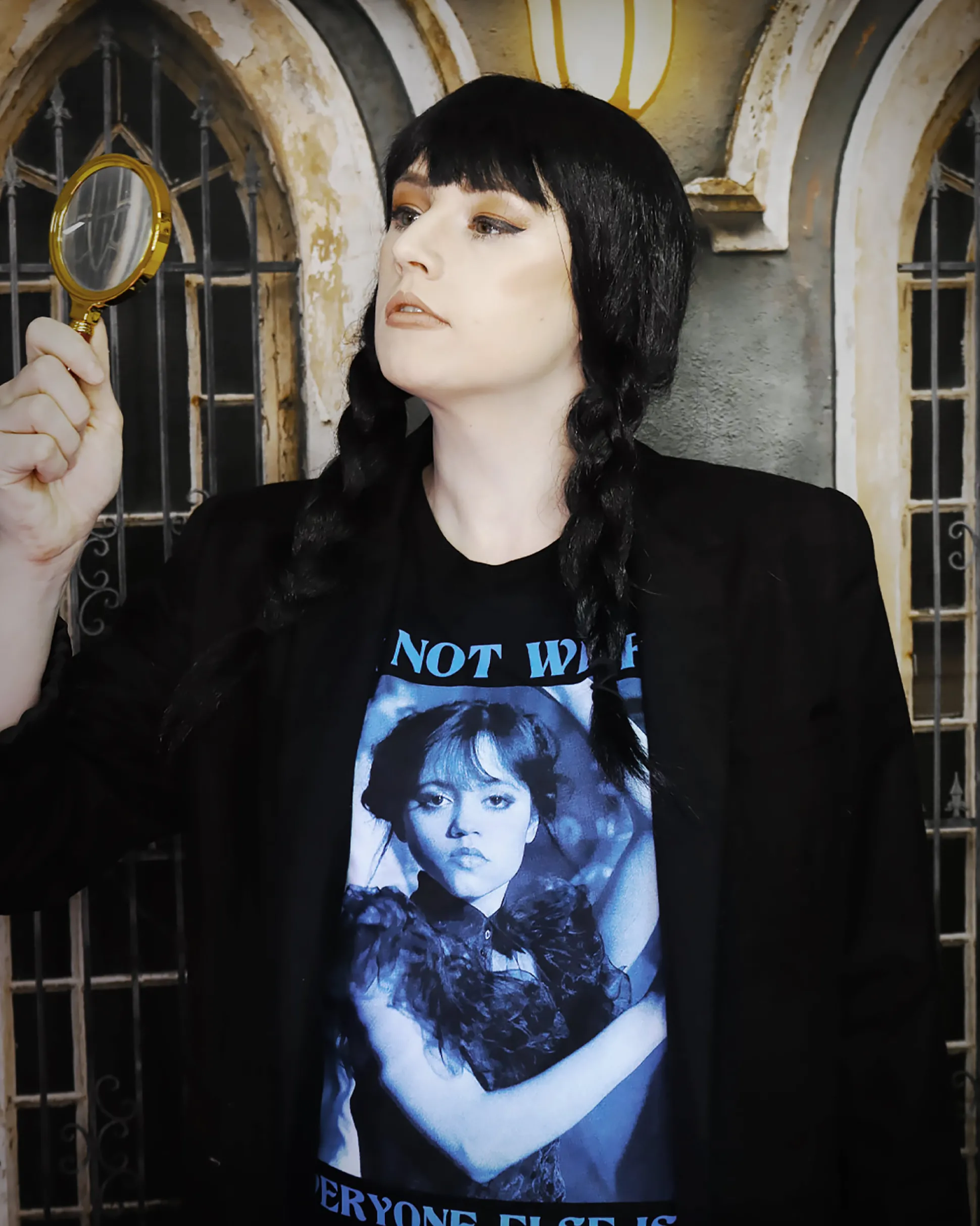 Wednesday - Dans T-shirt zwart