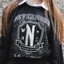 Wednesday - Nevermore Academy T-shirt zwart