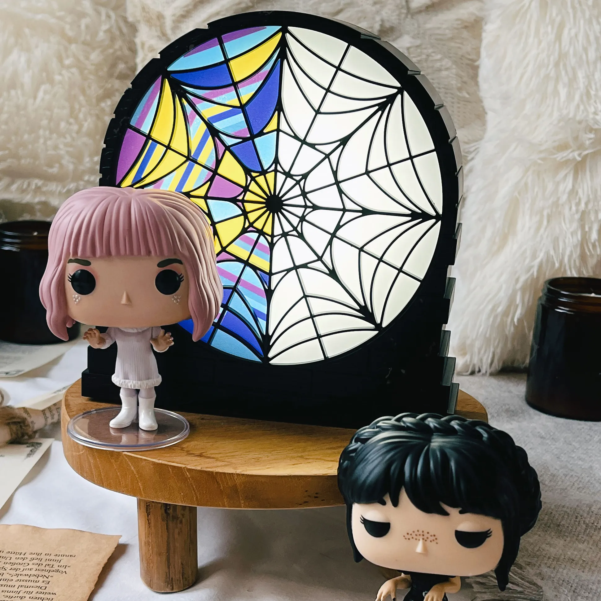 Wednesday - Nevermore Raamlamp