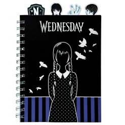 Wednesday - Spiraalnotitieboek met tabbladen