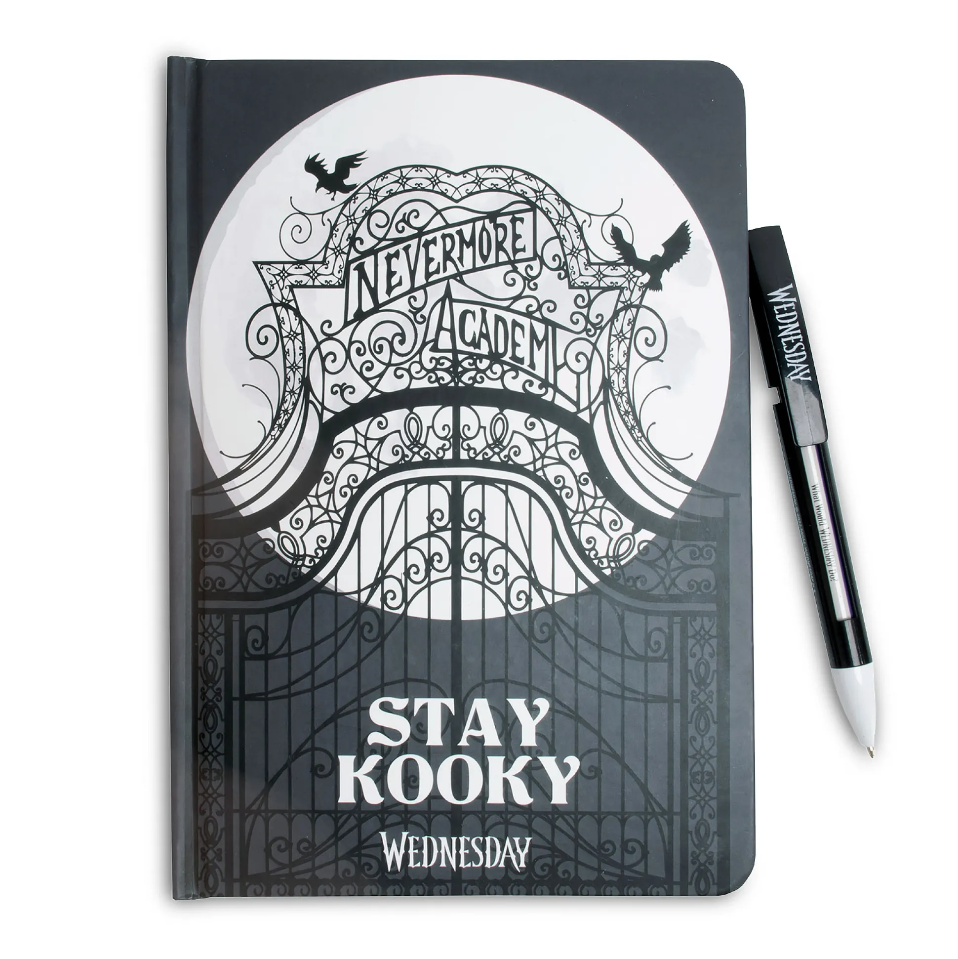 Wednesday - Stay Kooky Notitieboek met Balpen