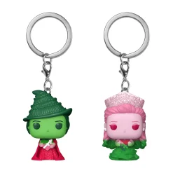 Wicked - Glinda en Elphaba (Ombre) Funko Pop sleutelhanger 2-pack