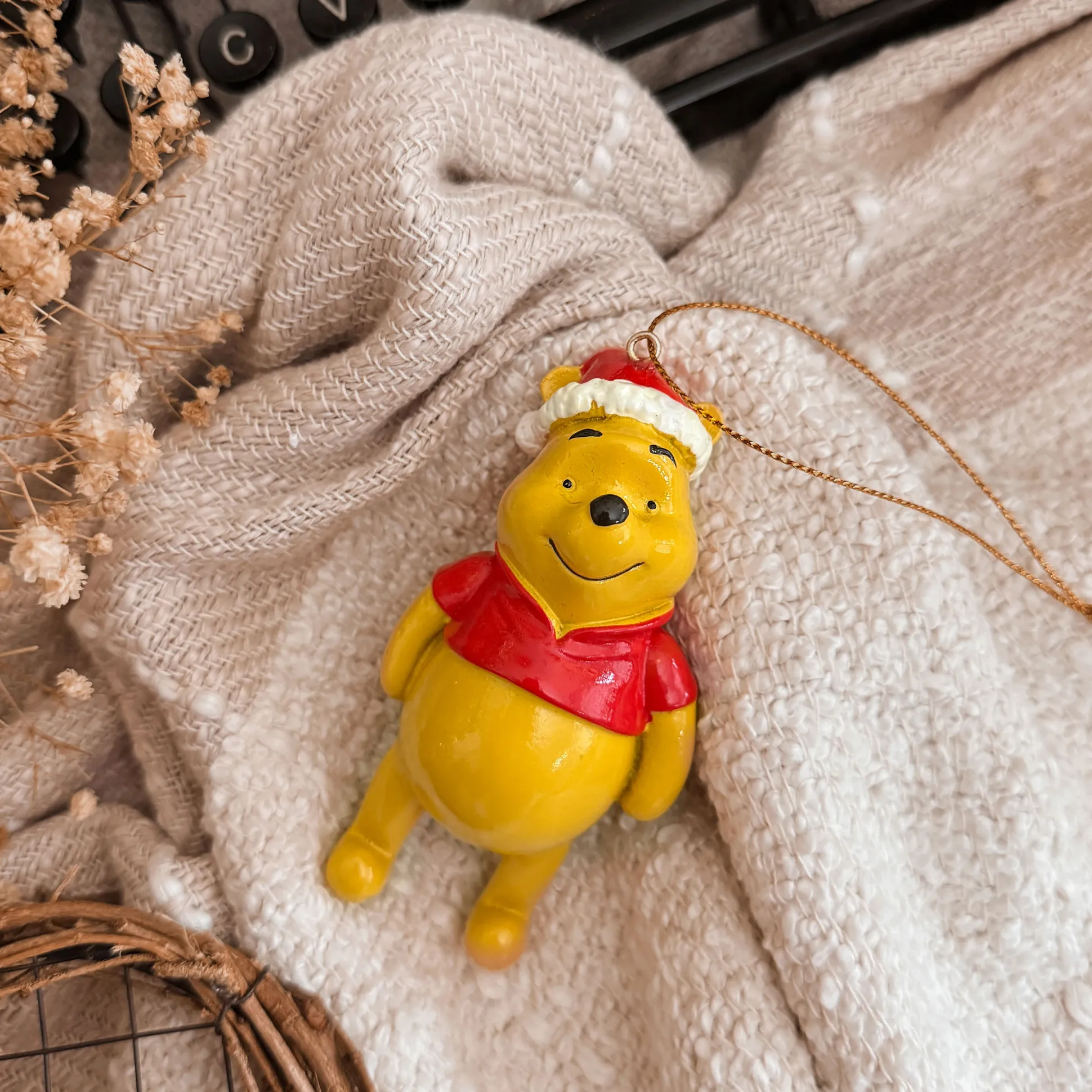 Winnie de Poeh - Kerstboomornament Kerstman