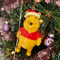 Winnie de Poeh - Kerstboomornament Kerstman
