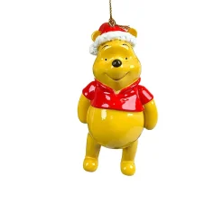 Winnie de Poeh - Kerstboomornament Kerstman