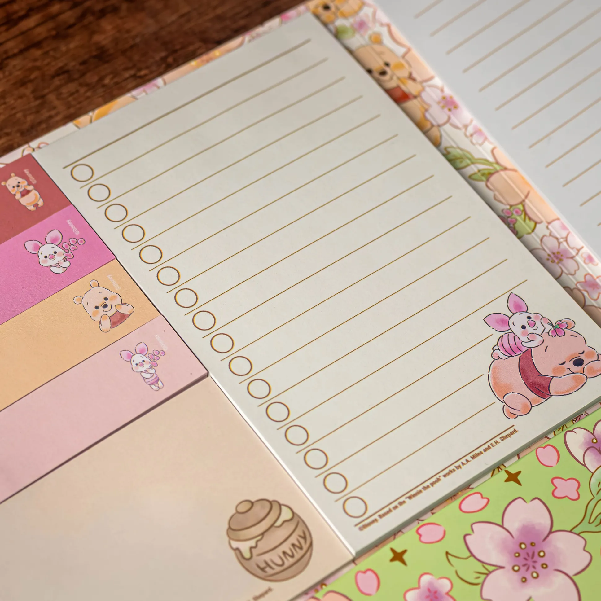 Winnie de Poeh - Notitieboek met plaknotities