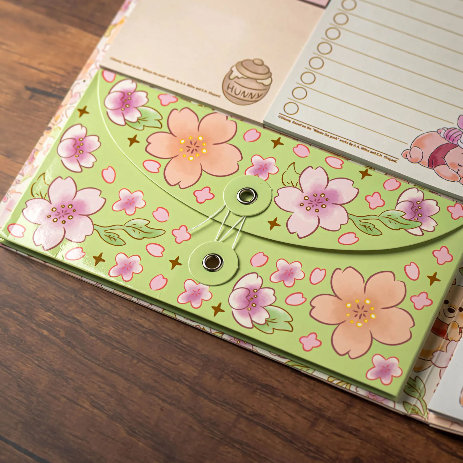 Winnie de Poeh - Notitieboek met plaknotities