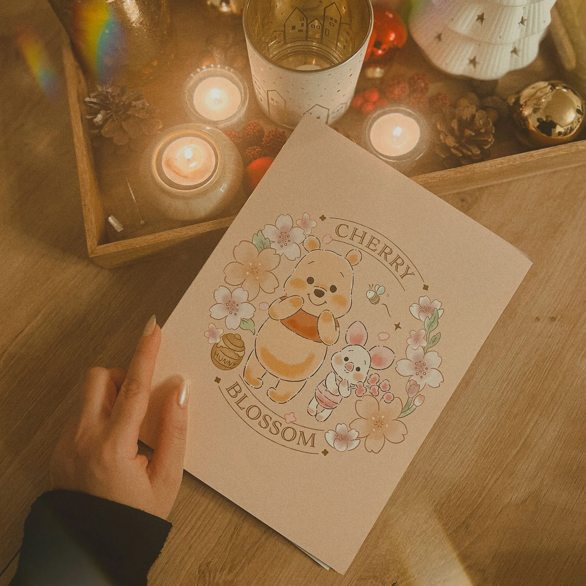 Winnie de Poeh - Notitieboek met plaknotities