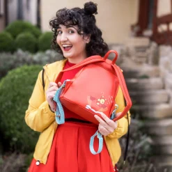 Winnie de Poeh - Puffer Jacket Cosplay Mini Rugzak Rood