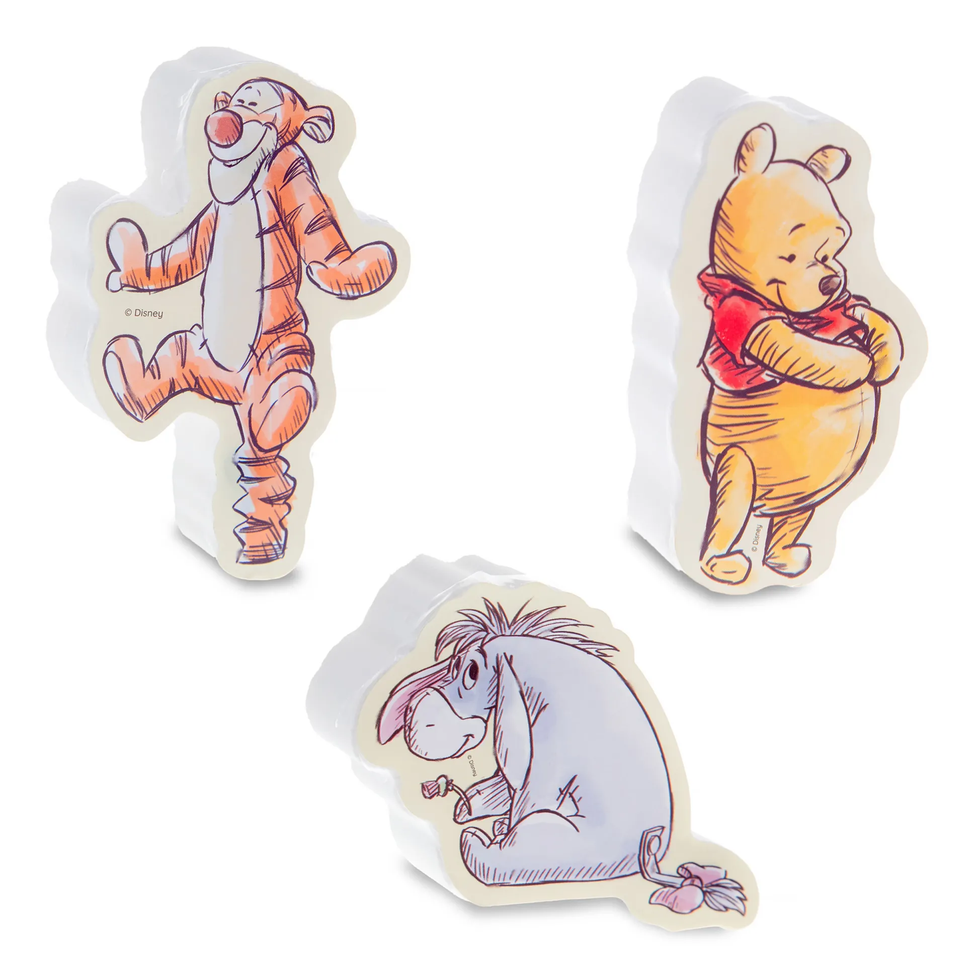 Winnie de Poeh - X-mas badbruisballen 3-pack