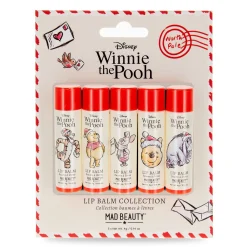 Winnie de Poeh - X-mas lippenbalsem 5-delige set