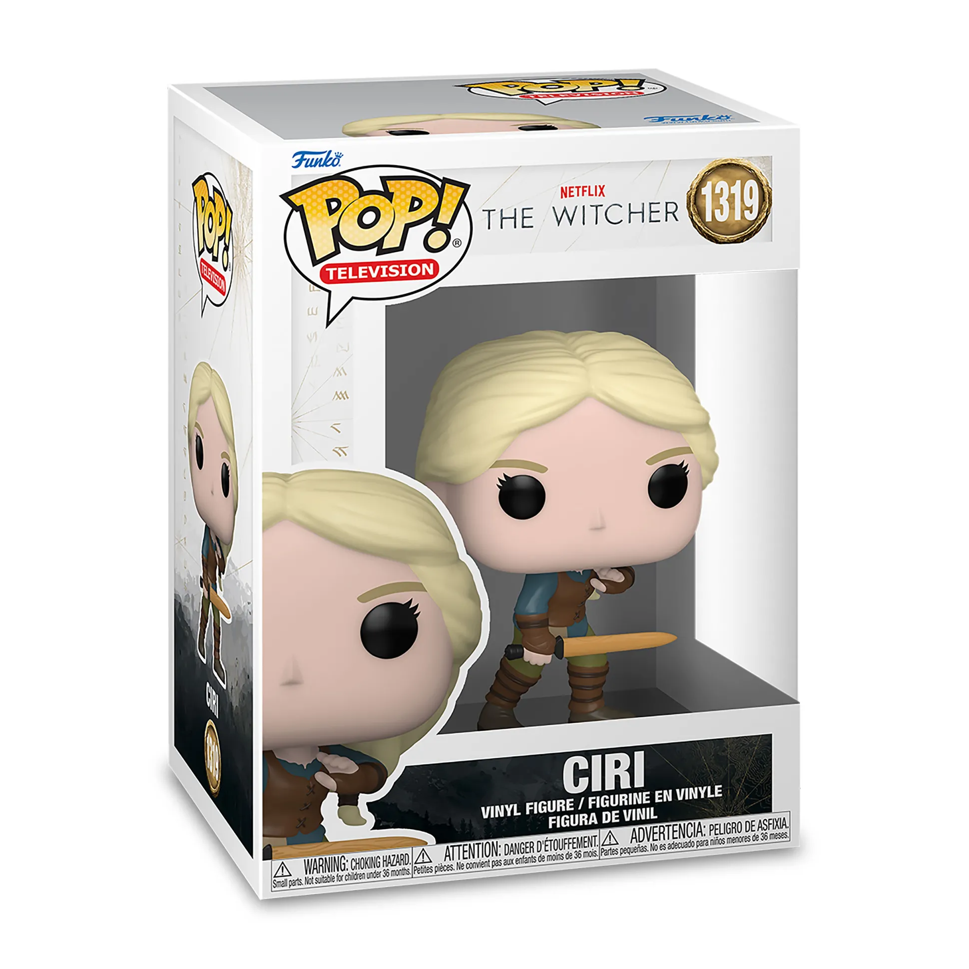 Witcher - Ciri met Zwaard Funko Pop Figuur