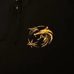 Witcher - Geralt Witte Wolf Hoodie Zwart