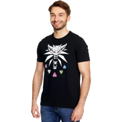 Witcher - Hekser Teken T-shirt zwart