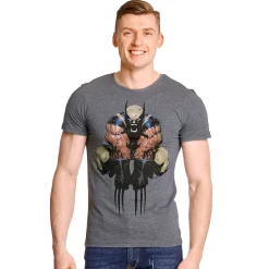 Wolverine - Logan T-shirt grijs