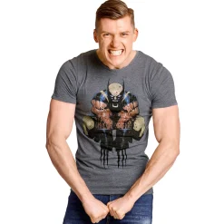 Wolverine - Logan T-shirt grijs