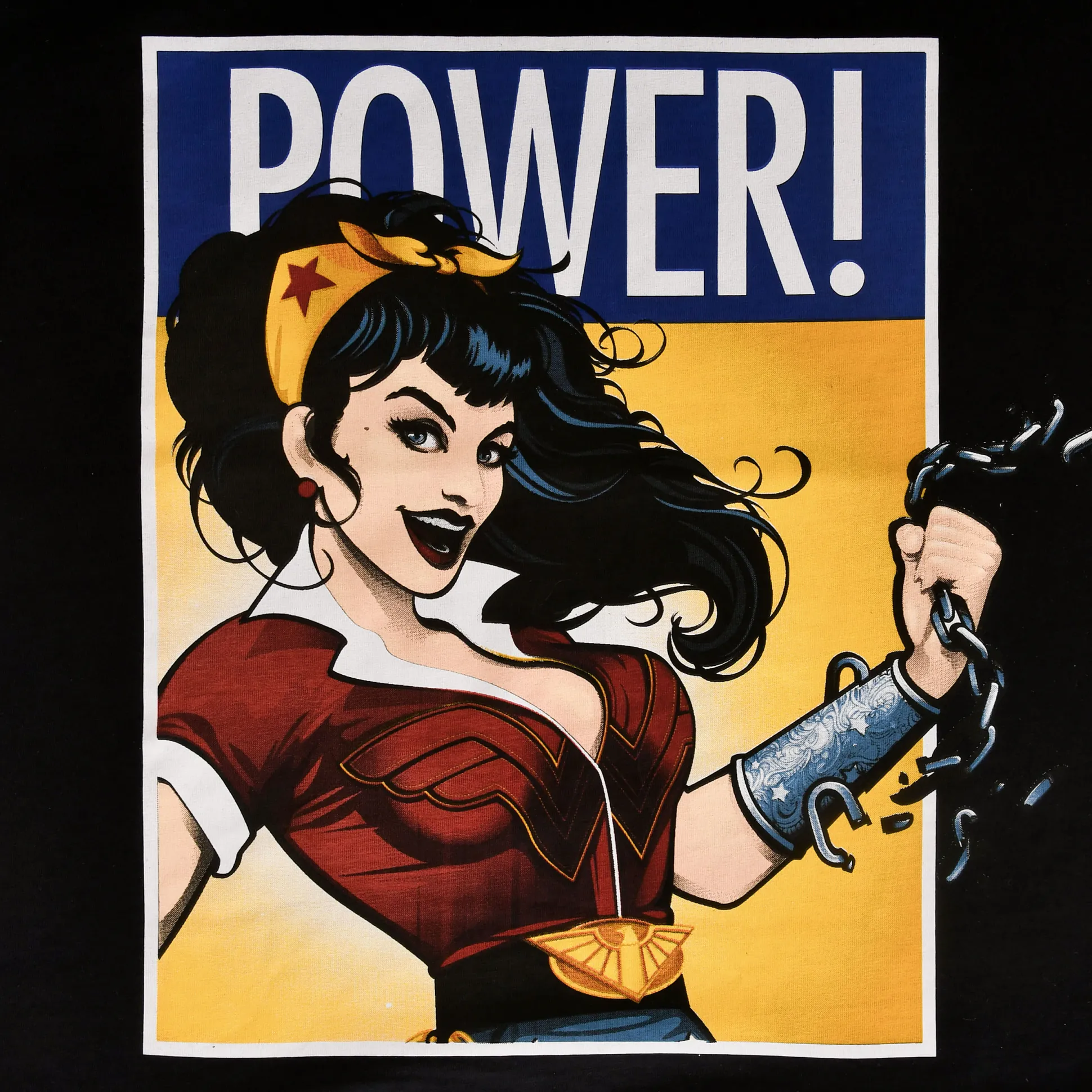 Wonder Woman - We kunnen het! Dames T-shirt Zwart