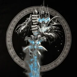 World of Warcraft - Lich King Frostmourne Sword T-shirt zwart