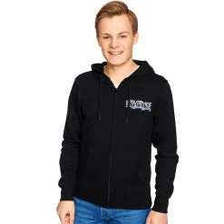Yu-Gi-Oh! - Blauwogige Witte Draak Hoodie Zwart