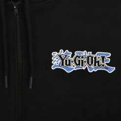 Yu-Gi-Oh! - Blauwogige Witte Draak Hoodie Zwart