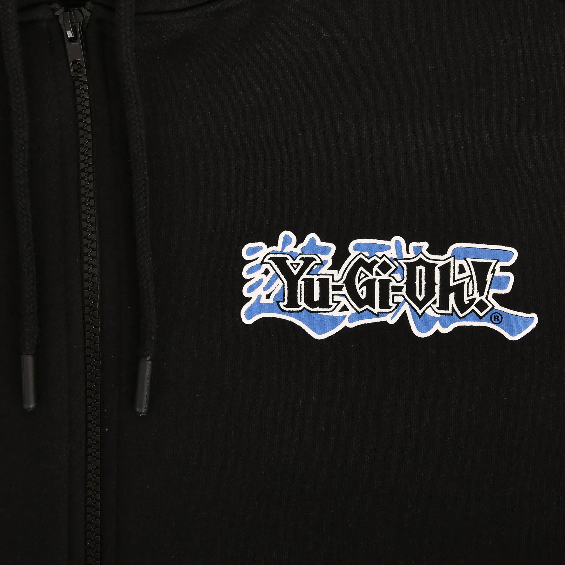 Yu-Gi-Oh! - Blauwogige Witte Draak Hoodie Zwart