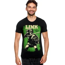 Zelda - Link Hero of Hyrule T-Shirt zwart
