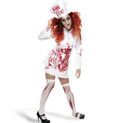 Zombie Kok Kostuum Dames